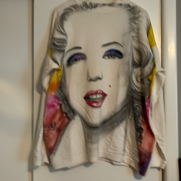 Vintage airbrushed Marilyn Monroe Sweatshirt - Picture 1 of 4